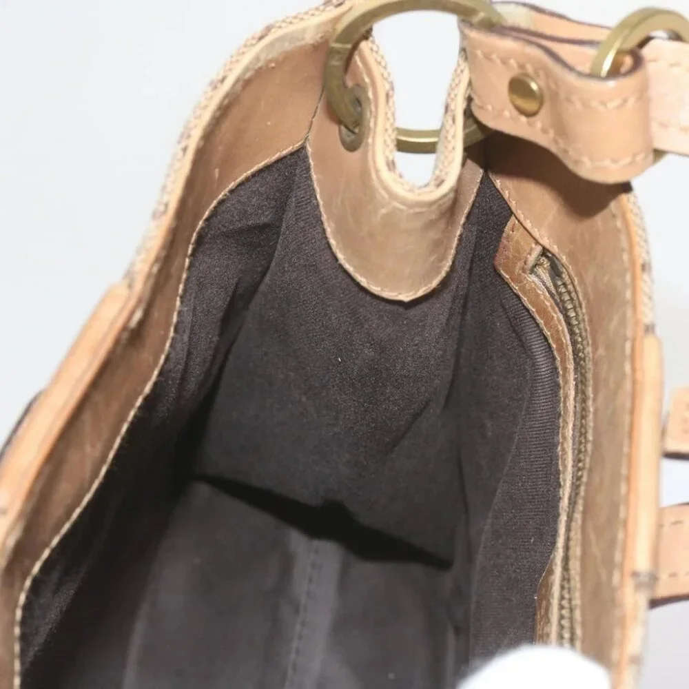 GUCCI GG Canvas Shoulder Bag Beige 110292 Auth 61802 - Picture 7 of 16